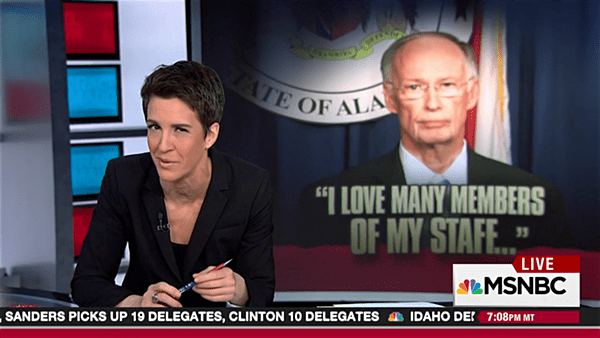 rachel maddow robert bentley