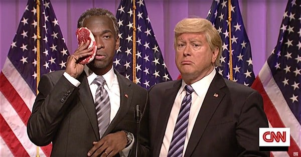 SNL Ben Carson Donald Trump