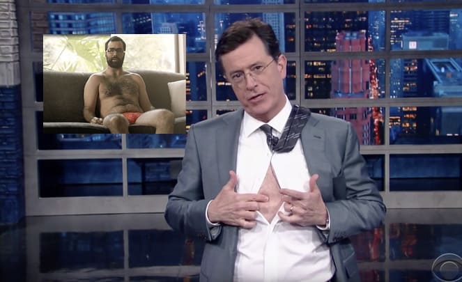 Stephen Colbert rips  American Eagle