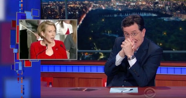 Stephen Colbert Carly Fiorina