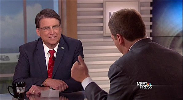 Pat McCrory Meet the Press