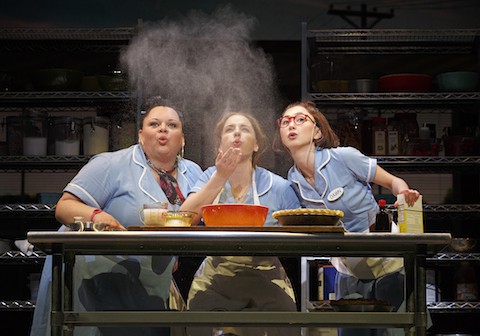 WAITRESS MUSICAL ORIGINAL BROOKS ATKINSON THEATRE 256 W. 47TH ST.