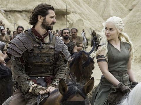 Game of Thrones Daario and Daenerys