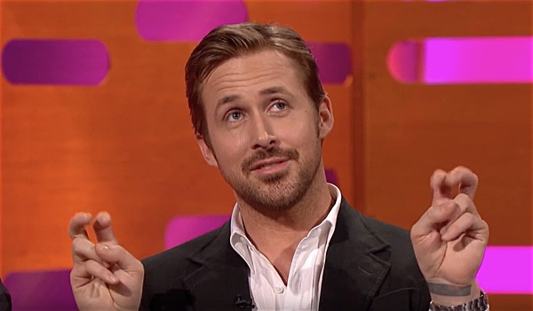 Ryan Gosling licked