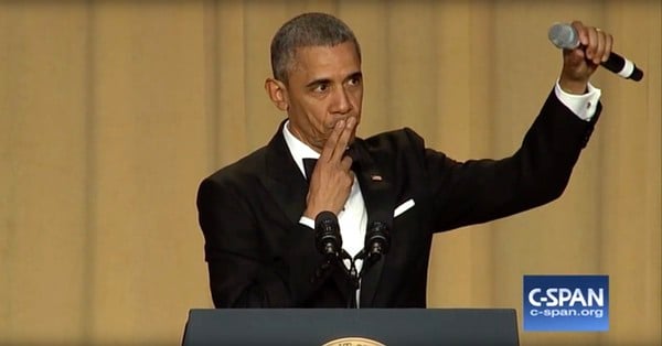 President Obama correspondents dinner