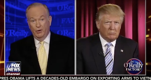 Bill O'Reilly Donald Trump trans