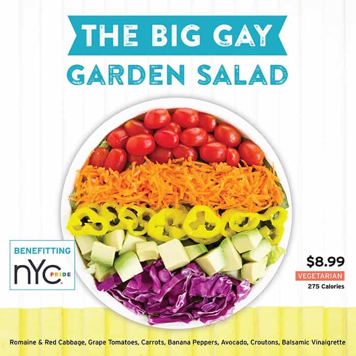 big gay garden salad