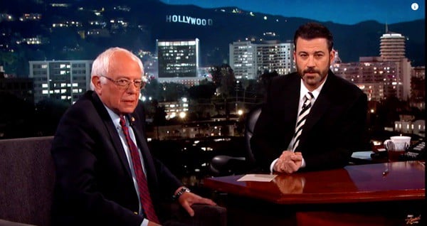 Bernie Sanders Kimmel