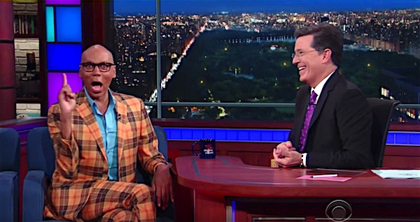 RuPaul Stephen Colbert