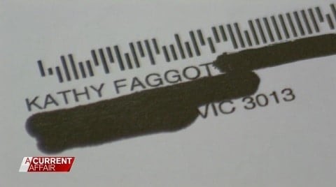 Gay Slur Phone Bill Melbourne Australia