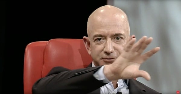 Jeff Bezos Peter Thiel