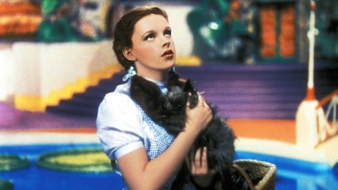 'Over the Rainbow' Judy Garland in Wizard of Oz