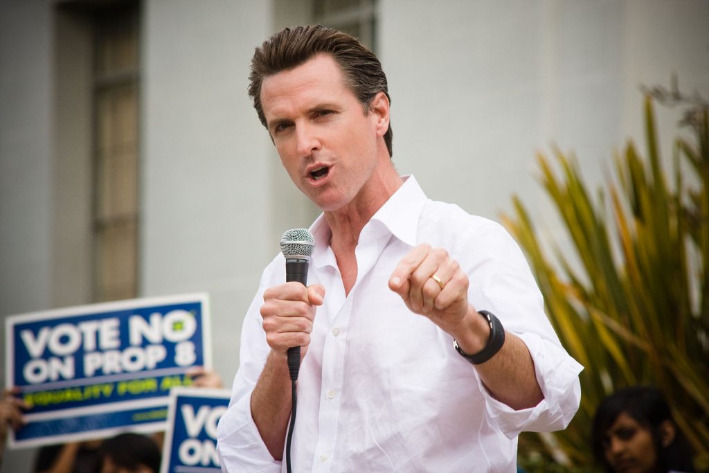 gavin newsom donald trump