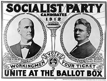 With Bernie Sanders' endorsement of Hillary Clinton, it's virtually impossible that the self-described Democratic Socialist would mount an independent campaign. Eugene V. Debs ran for president on the Socialist Party ticket five times from 1900 to 1920. Credit: Infrogmation/Wikimedia Commons