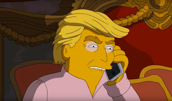 Simpsons Trump