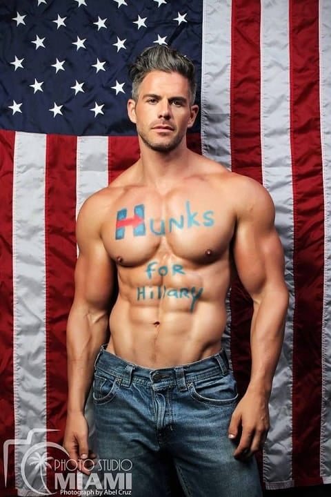 Hunks for Hillary