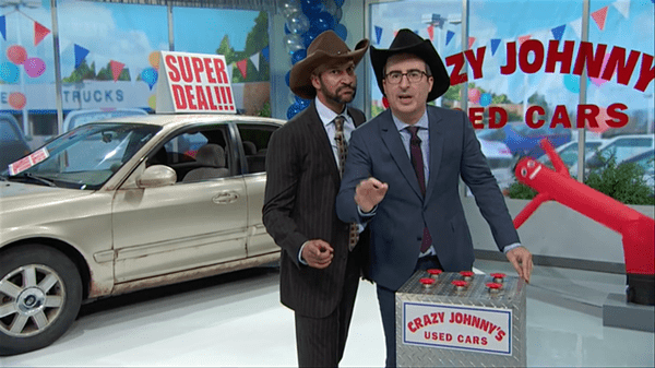 john oliver car loans