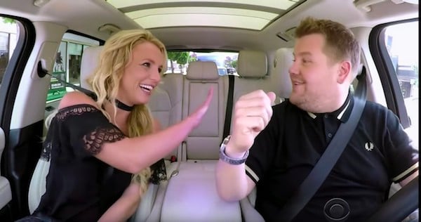 Britney Spears Carpool karaoke