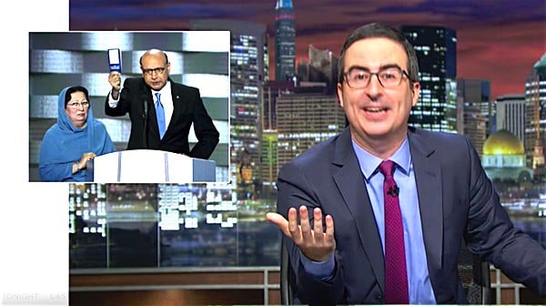 Khizr Khan john Oliver