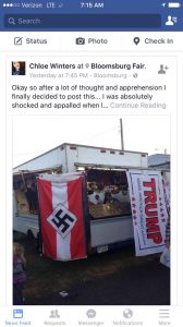 Bloomsburg Fair Nazi Flag