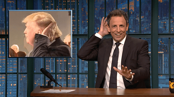 seth meyers trump