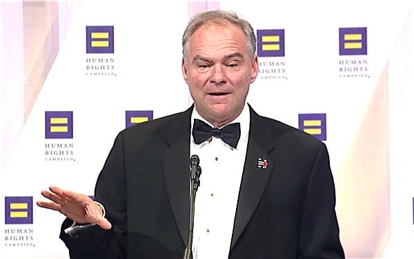 Tim Kaine Catholic Church