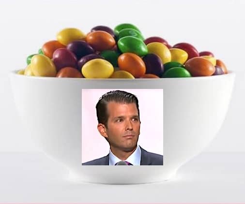 Skittles Donald Trump Jr