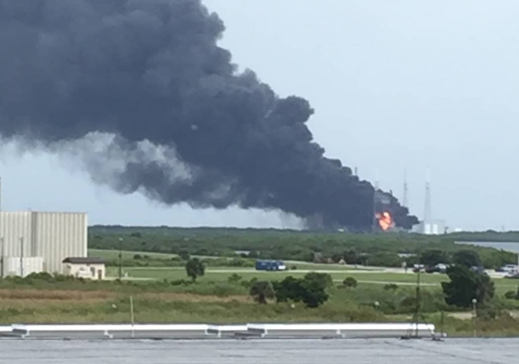 spacex explosion