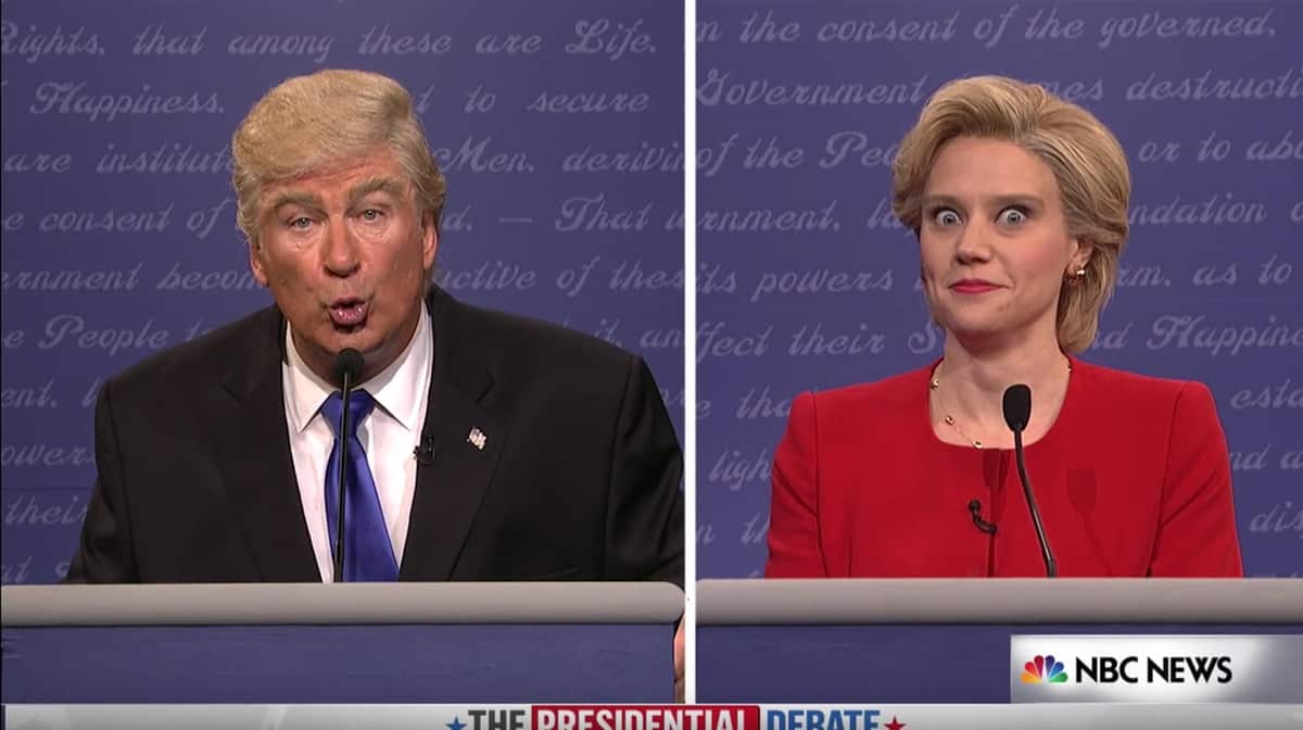 Alec Baldwin Kate McKinnon