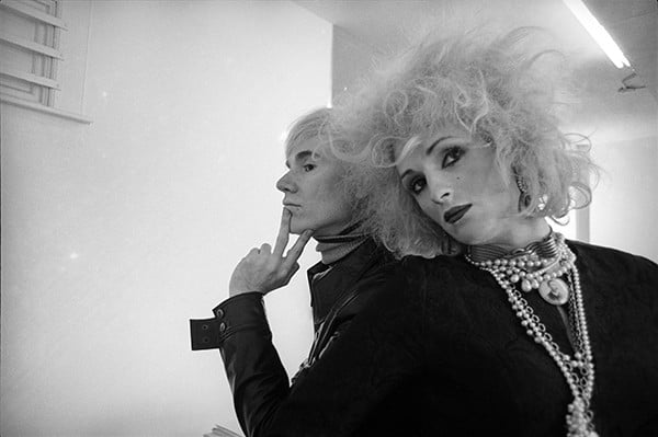 Andy Warhol and Candy Darling, New York, photo by Cecil Beaton. Courtesy The Cecil Beaton Studio Archive at Sotheby's