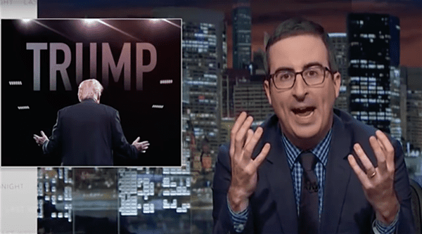 john oliver trump