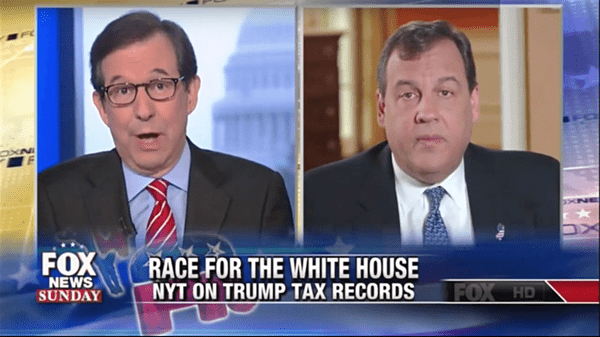 chris christie chris wallace