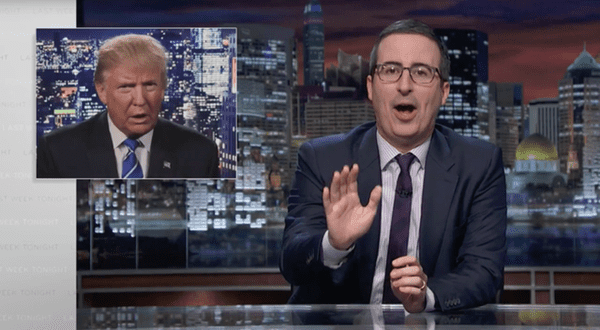 john oliver trump