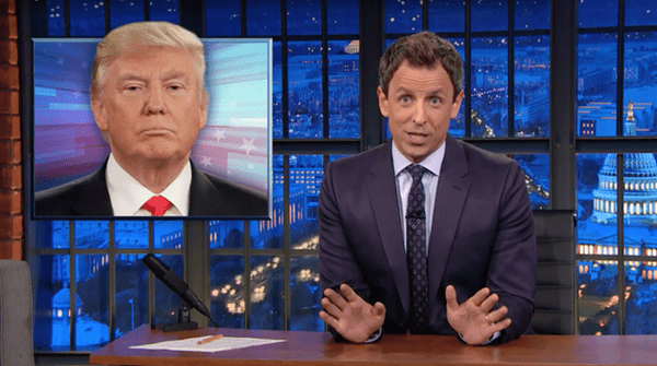 seth meyers trump