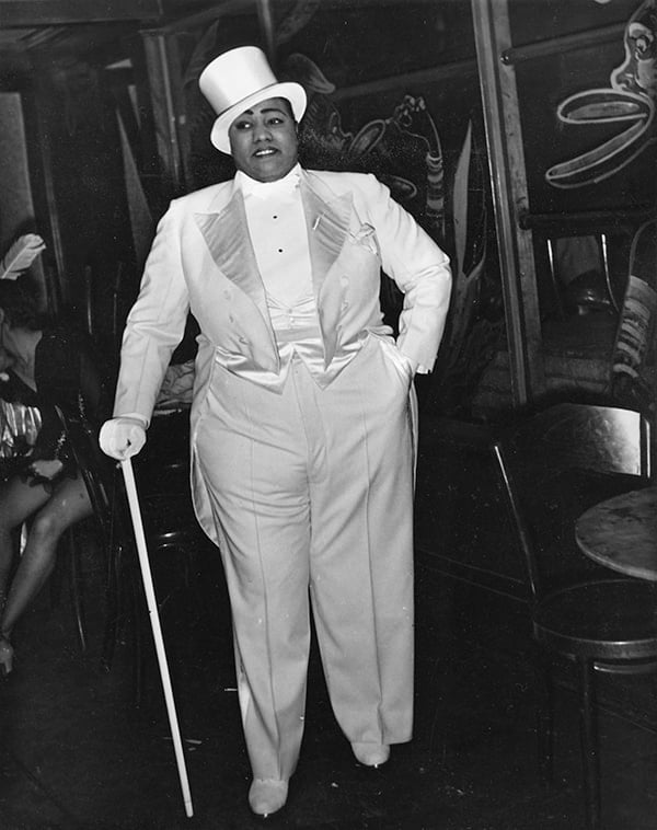 Gladys Bentley at the Ubangi Club in Harlem, photo by Sterling Paige. Courtesy of the Visual Studies Workshop, Rochester, NY