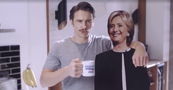 James Franco Hillary