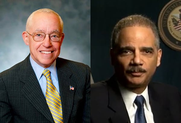 Michael Mukasey Eric Holder