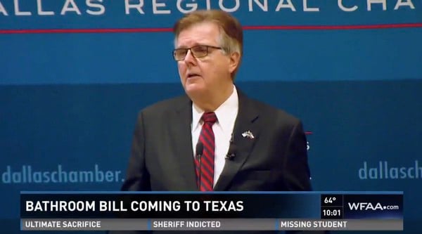 Dan Patrick women's privacy act