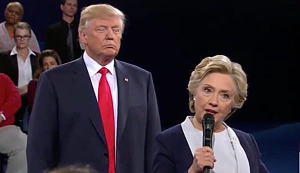 second presidential debate highlights back up you creep