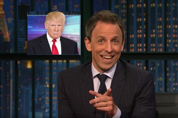 Donald Trump taxes Seth Meyers