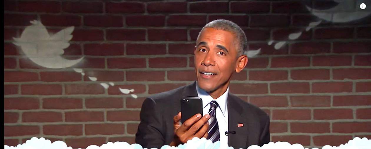 Obama mean tweets