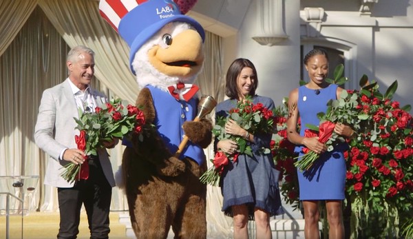 Greg Louganis Rose Parade