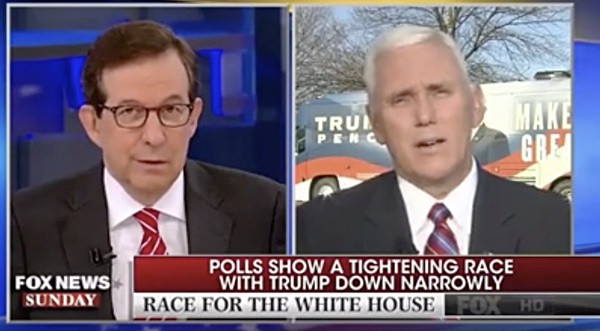 Chris Wallace Mike Pence