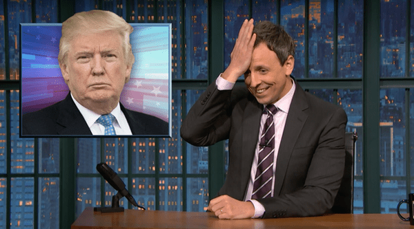 seth meyers trump