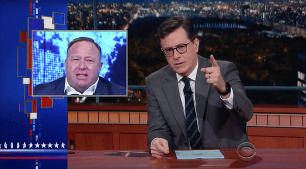 stephen colbert alex jones