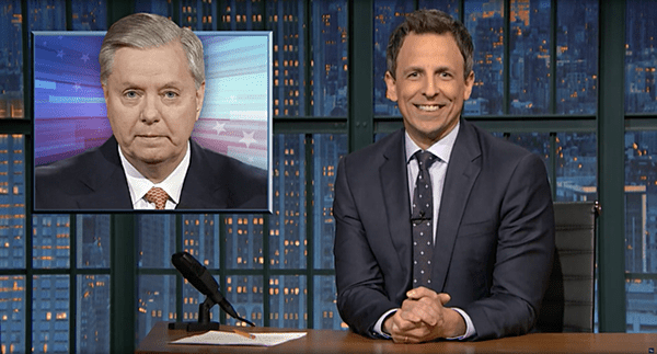 seth meyers lindsey graham