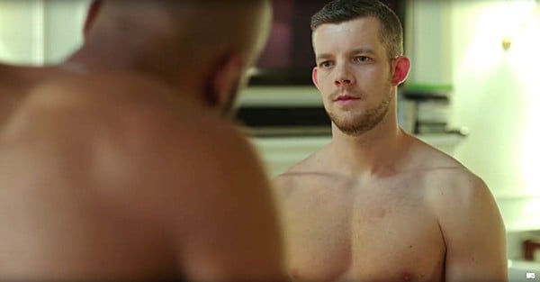 Russell Tovey shirtless