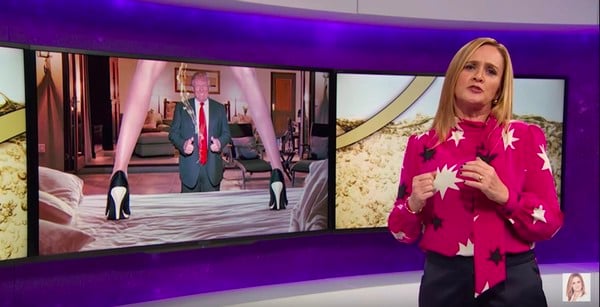 Samantha Bee Trumps golden showers