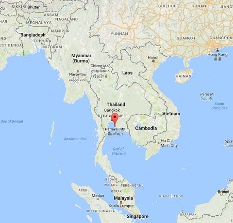 Thailand Map