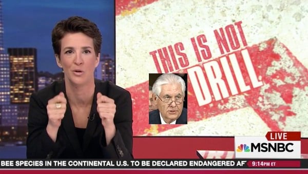 Rachel Maddow Rex Tillerson Exxon Russia